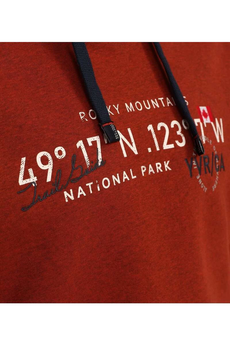 Casa Moda Kapuzen Sweatshirtbraun 3 Casa Moda Kapuzen Sweatshirtbraun – Bild 3