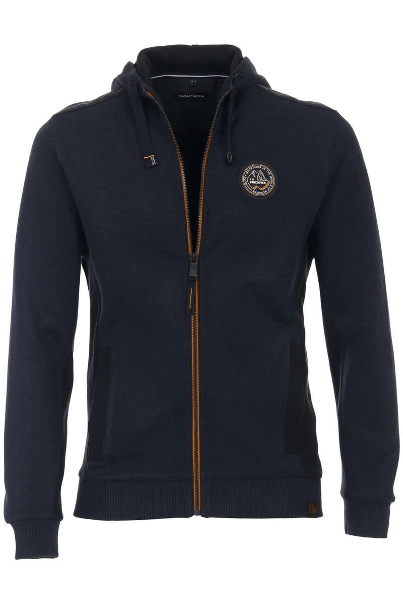 Casa Moda Casual Fit Sweatshirt Navy 1 Casa Moda Casual Fit Sweatshirt Navy