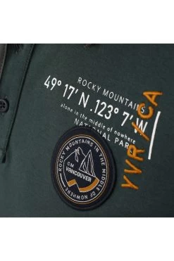 Casa Moda   Casual Fit Longsleeve Poloshirt Grün, Einfarbig -Ho ho ho, Mode in Grün. 423916400 343 4 800