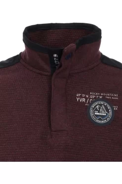 Casa Moda Casual Fit Sweatshirt Knopfleiste Weinrot 10 Casa Moda Casual Fit Sweatshirt Knopfleiste Weinrot -Ho ho ho, Mode in Grün. 423950300 966 5 800