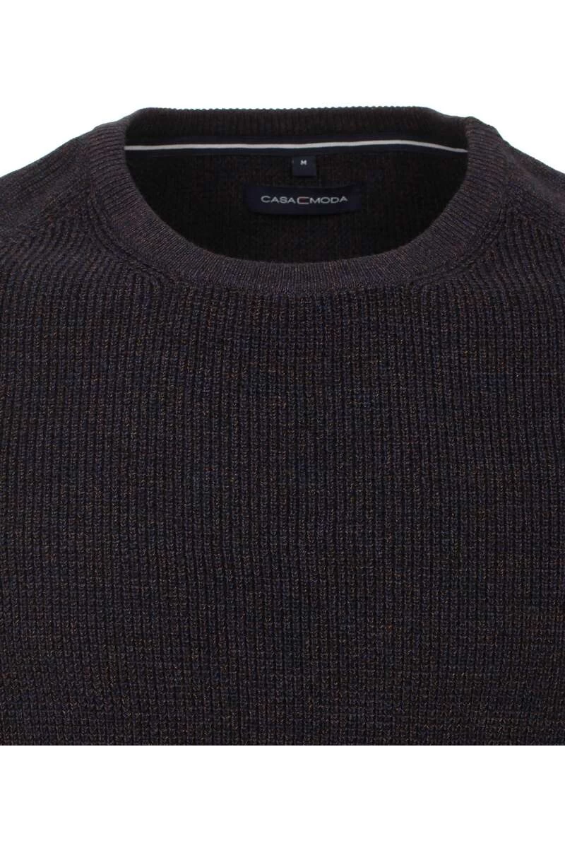 Casa Moda Casual Fit Herren Pullover Rundhals Navy 2 Casa Moda Casual Fit Herren Pullover Rundhals Navy – Bild 2