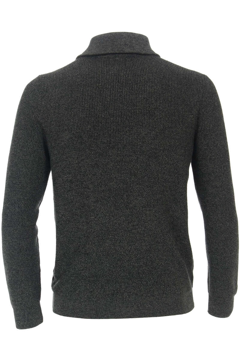 Casa Moda Casual Fit TroyerZip Dunkelgrün 3 Casa Moda Casual Fit TroyerZip Dunkelgrün – Bild 3