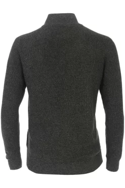 Casa Moda Casual Fit Herren Strickjacke Zip Grün -Ho ho ho, Mode in Grün. 423951300 340 4 800