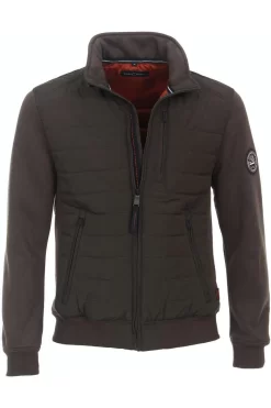 Casa Moda Kapuzen Sweatshirtdunkelgrün