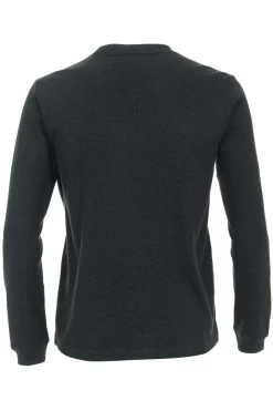 Casa Moda Longsleeve Rundhals Dunkelgrün -Ho ho ho, Mode in Grün. 423963300 337 8 800