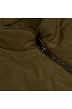 Stenströms Fitted Body Herren Steppweste Zip Dunkelgrün -Ho ho ho, Mode in Grün. 430026 1344 470 2 800