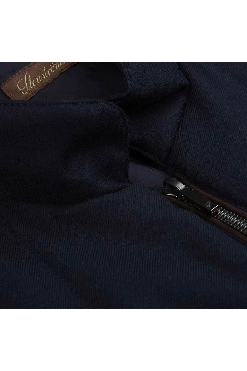 Stenströms Fitted Body Outdoor Weste Zip Navy 3 Stenströms Fitted Body Outdoor Weste Zip Navy – Bild 3