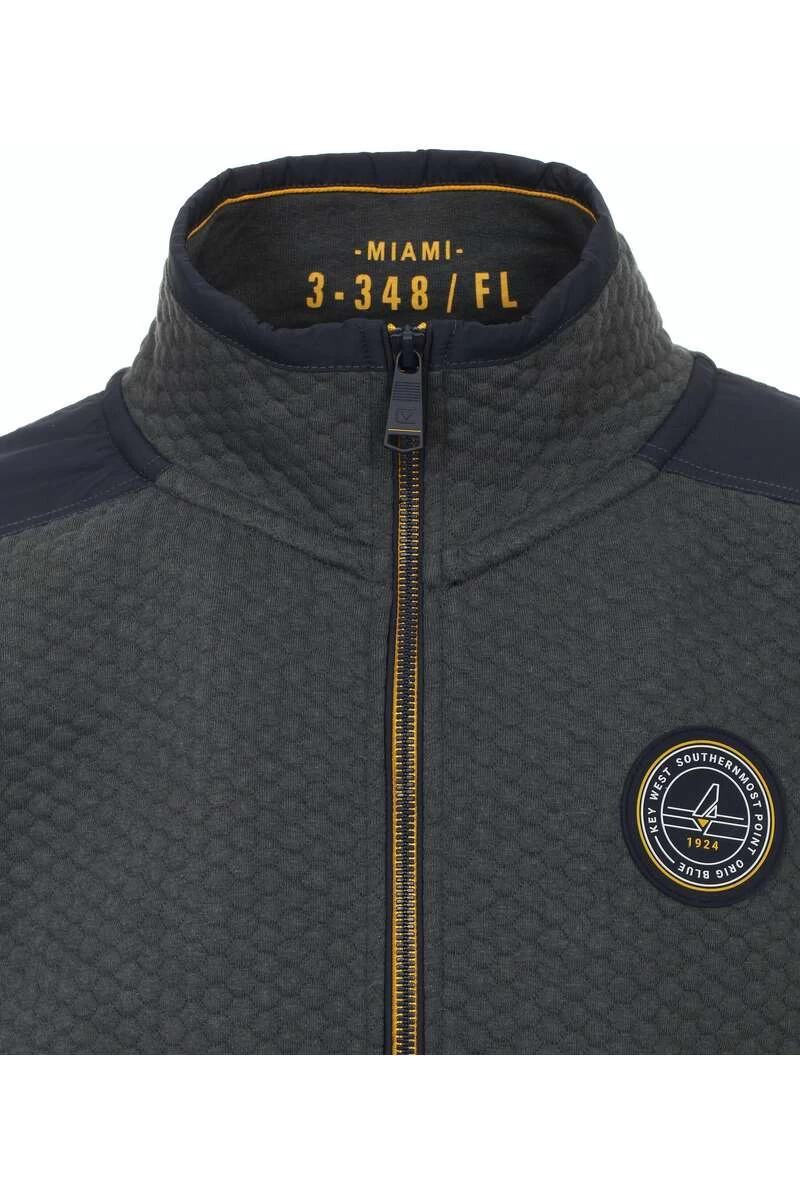 Casa Moda Casual Sweatjacke Braun 2 Casa Moda Casual Sweatjacke Braun – Bild 2