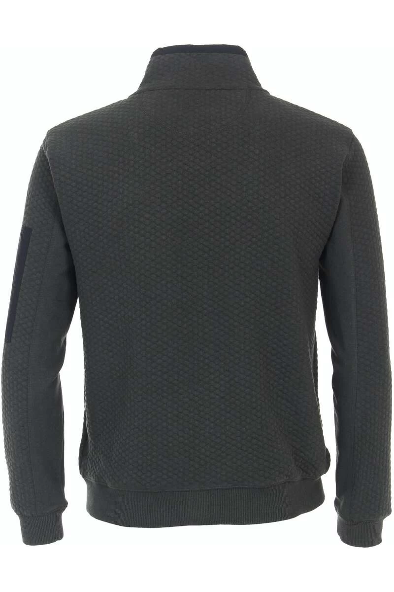 Casa Moda Casual Sweatjacke Braun 5 Casa Moda Casual Sweatjacke Braun – Bild 5