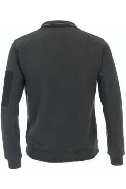 Casa Moda Casual  TroyerZip Braun -Ho ho ho, Mode in Grün. 433998500 347 9 800