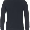 Casa Moda Casual Regular Fit Sweatshirt Rundhals Blau