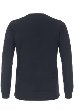 Casa Moda Casual Regular Fit Sweatshirt Rundhals Blau -Ho ho ho, Mode in Grün. 434103500 105 8 800
