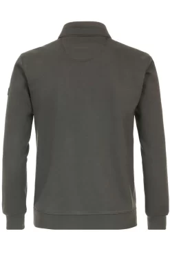 Casa Moda Casual Regular Fit Sweatjacke Rundhals Grün -Ho ho ho, Mode in Grün. 434103700 301 8 800