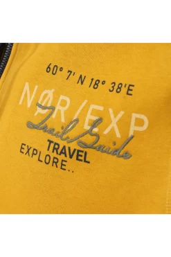 Casa Moda Casual Regular Fit Sweatjacke Mit Kapuze Kapuze Gelb -Ho ho ho, Mode in Grün. 434103800 539 2 800