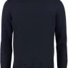 Stenströms Fitted Body Sweatshirt Rundhals Navy