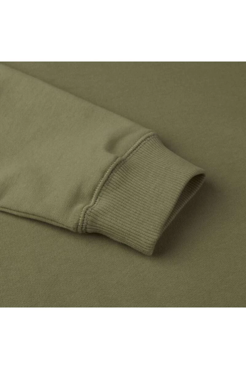 Stenströms Fitted Body Sweatshirt Rundhals Grün 4 Stenströms Fitted Body Sweatshirt Rundhals Grün – Bild 4