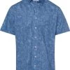 Brax Modern Fit Hemd Bleu, Gemustert