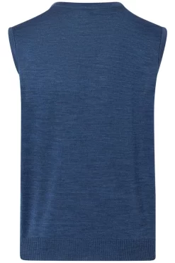 MAERZ Superwash Classic Fit Herren Pullunder V-Ausschnitt Dunkelblau 5 MAERZ Superwash Classic Fit Herren Pullunder V-Ausschnitt Dunkelblau -Ho ho ho, Mode in Grün. 460000 380 8 800