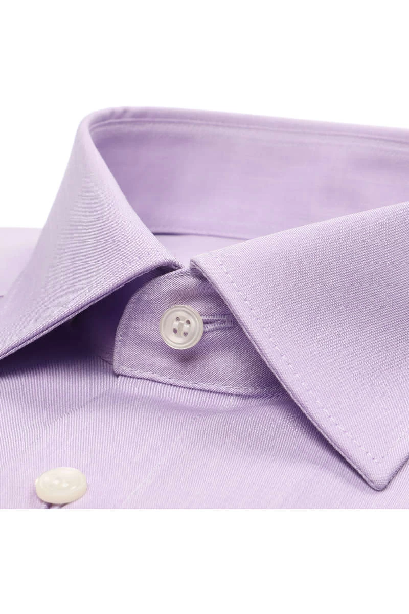 Marvelis Modern Fit Hemd Flieder, Einfarbig 2 Marvelis Modern Fit Hemd Flieder, Einfarbig – Bild 2