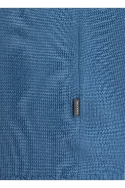 MAERZ Classic Fit Herren Pullover Rundhals Blau -Ho ho ho, Mode in Grün. 490500 359 3 800