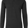 MAERZ Classic Fit Herren Pullover Polokragen Anthrazit