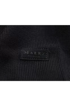 MAERZ Classic Fit Herren Pullover Polokragen Schwarz 5 MAERZ Classic Fit Herren Pullover Polokragen Schwarz -Ho ho ho, Mode in Grün. 490790 595 2 800