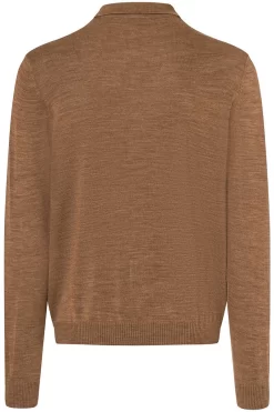 MAERZ Superwash Classic Fit Herren Pullover Teddy -Ho ho ho, Mode in Grün. 490800 170 9 800