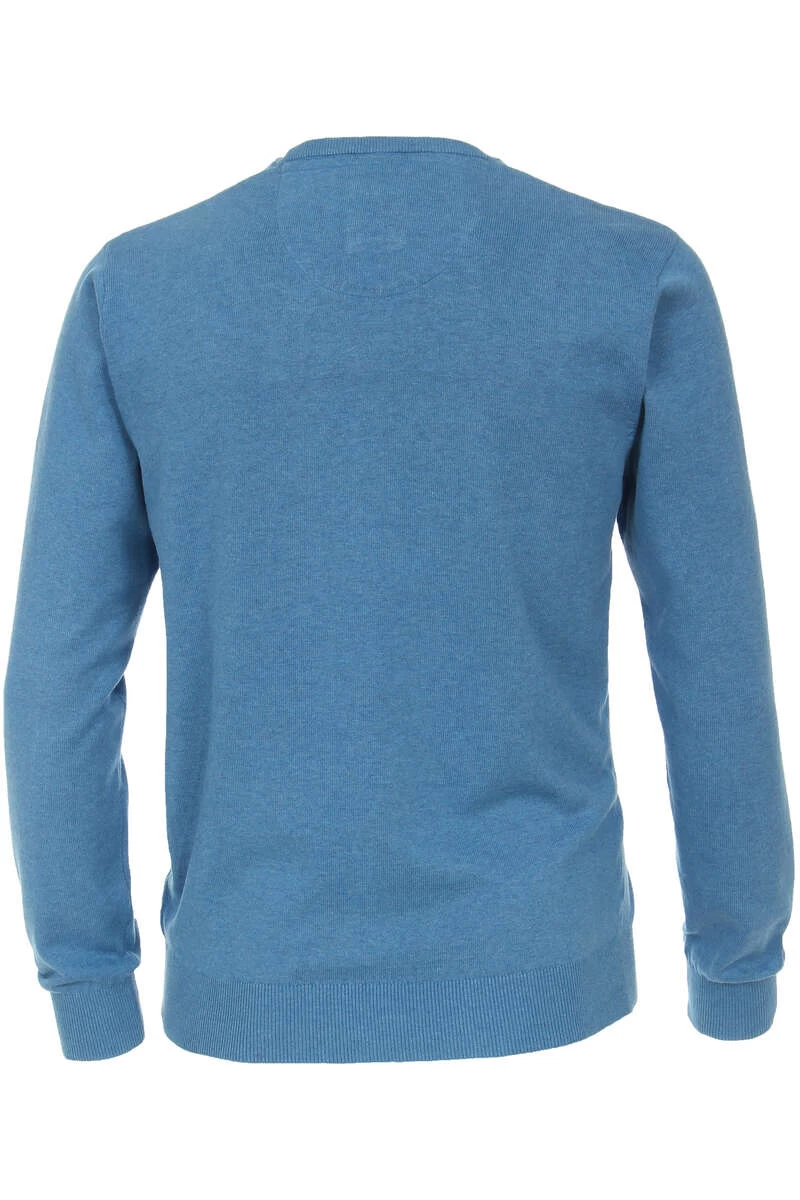 Redmond Casual Regular Fit Herren Pullover Rundhals Royal 3 Redmond Casual Regular Fit Herren Pullover Rundhals Royal – Bild 3