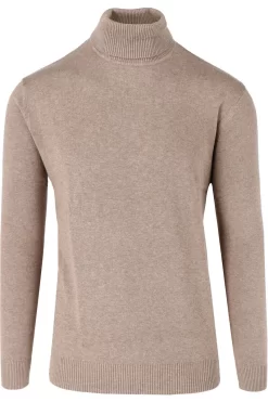 Redmond Regular Fit Herren Rollkragenpullover Braun