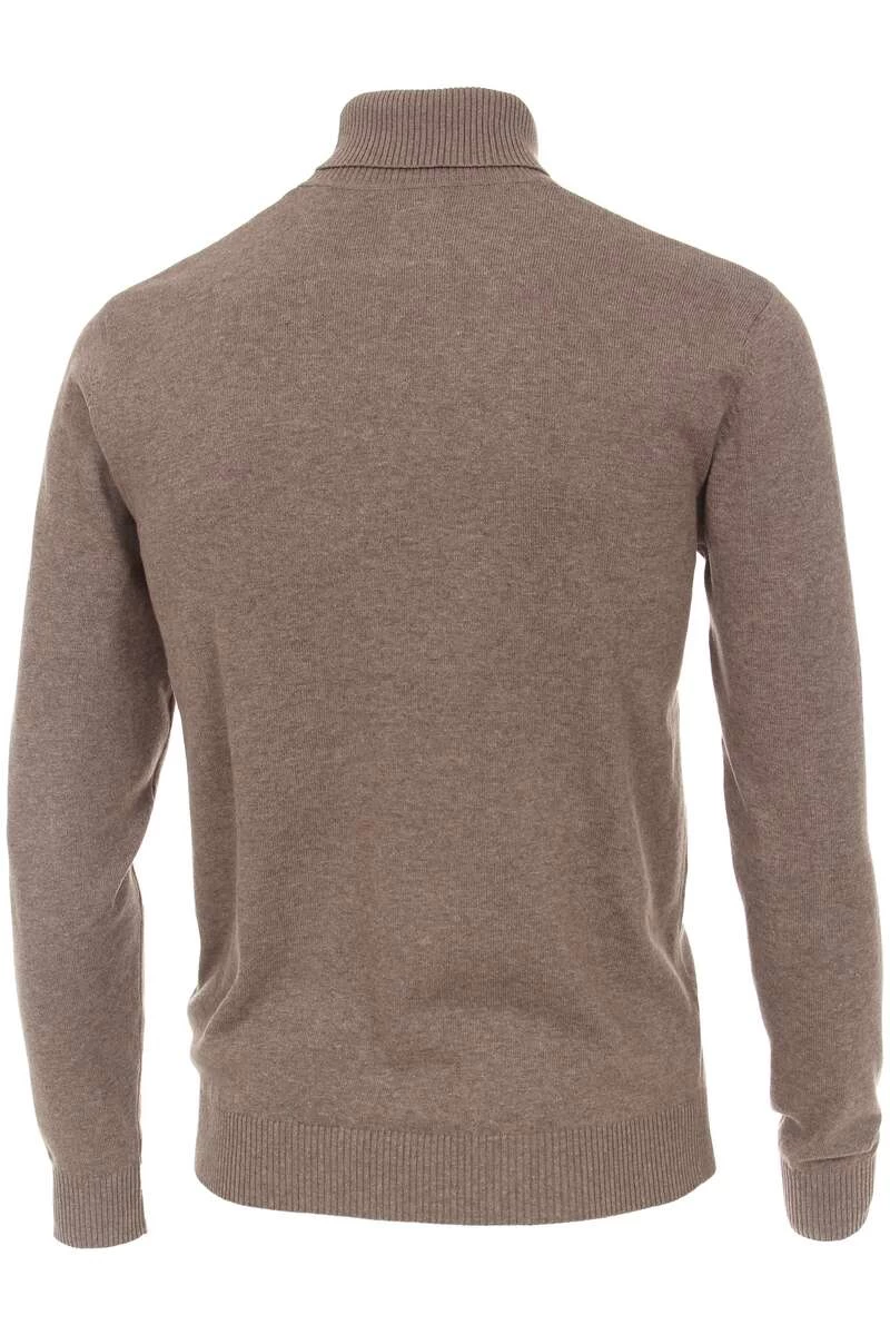 Redmond Regular Fit Herren Rollkragenpullover Braun 3 Redmond Regular Fit Herren Rollkragenpullover Braun – Bild 3