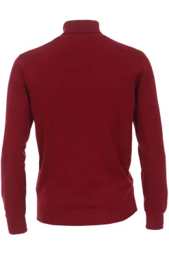 Redmond Casual Regular Fit Herren Rollkragenpullover Bordeaux -Ho ho ho, Mode in Grün. 501 58 9 800