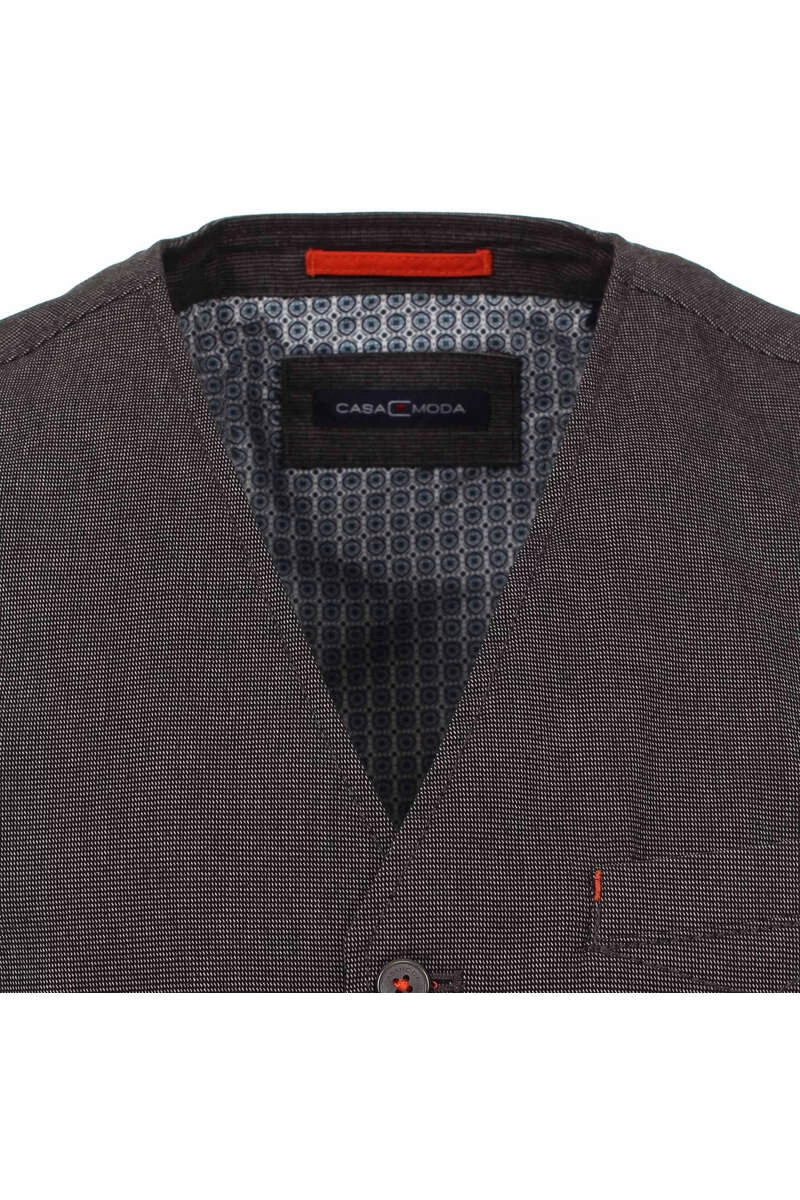 Casa Moda Casual Casual Fit Weste Knopfleiste Anthrazit 2 Casa Moda Casual Casual Fit Weste Knopfleiste Anthrazit – Bild 2