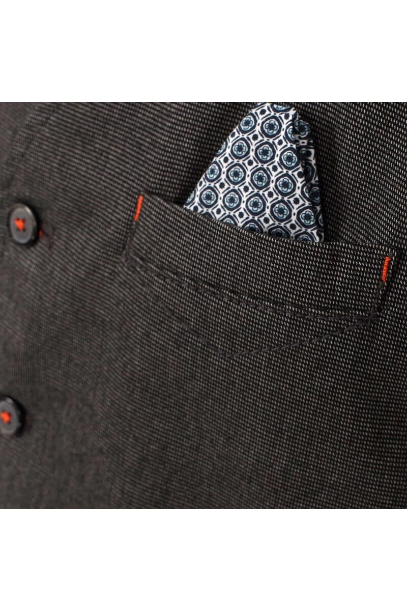 Casa Moda Casual Casual Fit Weste Knopfleiste Anthrazit 3 Casa Moda Casual Casual Fit Weste Knopfleiste Anthrazit – Bild 3