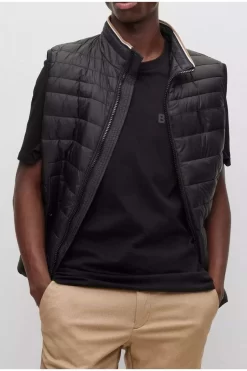 Hugo Boss BOSS Regular Fit Herren Steppweste Schwarz 8 Hugo Boss BOSS Regular Fit Herren Steppweste Schwarz -Ho ho ho, Mode in Grün. 50464300 001 8 800
