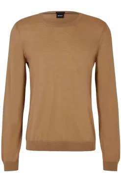 Hugo Boss BOSS Slim Fit Herren Pullover Beige