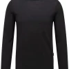 Hugo Boss BOSS Slim Fit Herren Rollkragenpullover Schwarz