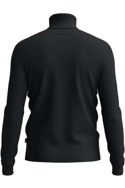 Hugo Boss BOSS Slim Fit Herren Rollkragenpullover Schwarz -Ho ho ho, Mode in Grün. 50468262 001 9 800