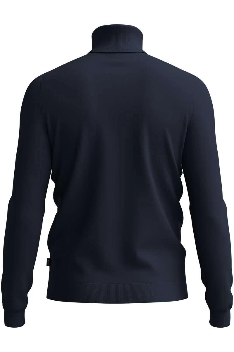 Hugo Boss BOSS Slim Fit Herren Rollkragenpullover Dunkelblau 4 Hugo Boss BOSS Slim Fit Herren Rollkragenpullover Dunkelblau – Bild 4