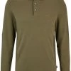 Hugo Boss BOSS Pado  Regular Fit Longsleeve Poloshirt Grün, Einfarbig