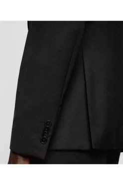 Hugo Boss BOSS Extra Slim Fit Herren Sakko  Schwarz -Ho ho ho, Mode in Grün. 50469181 001 4 800