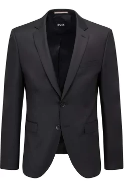 Hugo Boss BOSS Extra Slim Fit Herren Sakko  Schwarz