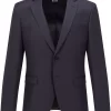 Hugo Boss BOSS Extra Slim Fit Herren Sakko  Dunkelblau