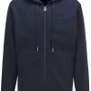 Hugo Boss BOSS Regular Fit Sweatjacke Mit Kapuze  Dunkelblau