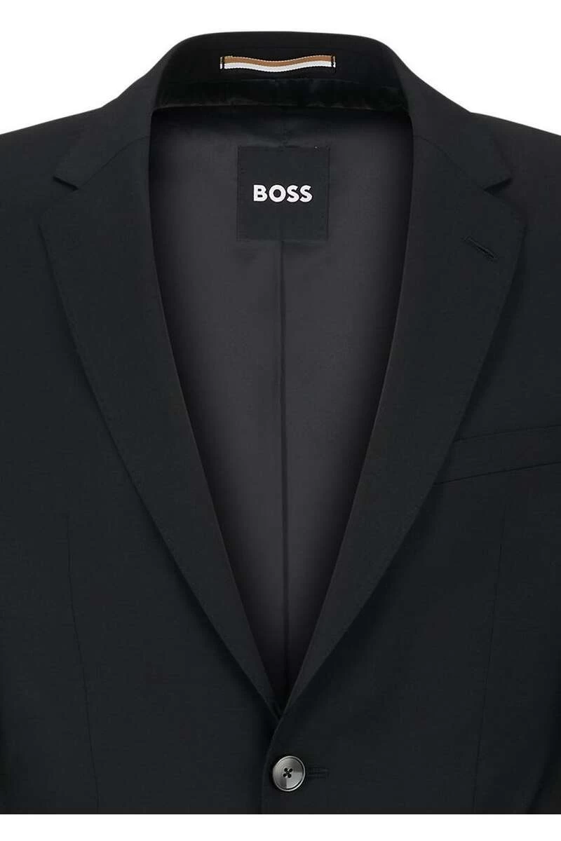 Hugo Boss BOSS Regular Fit Herren Sakko Schwarz 2 Hugo Boss BOSS Regular Fit Herren Sakko Schwarz – Bild 2