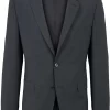 Hugo Boss BOSS Regular Fit Herren Sakko  Dunkelgrau