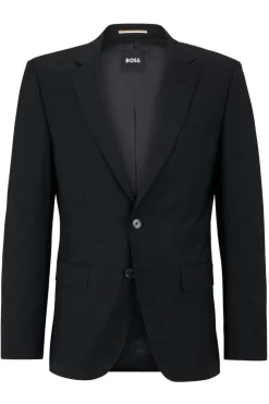 Hugo Boss BOSS Slim Fit Herren Sakko  Schwarz