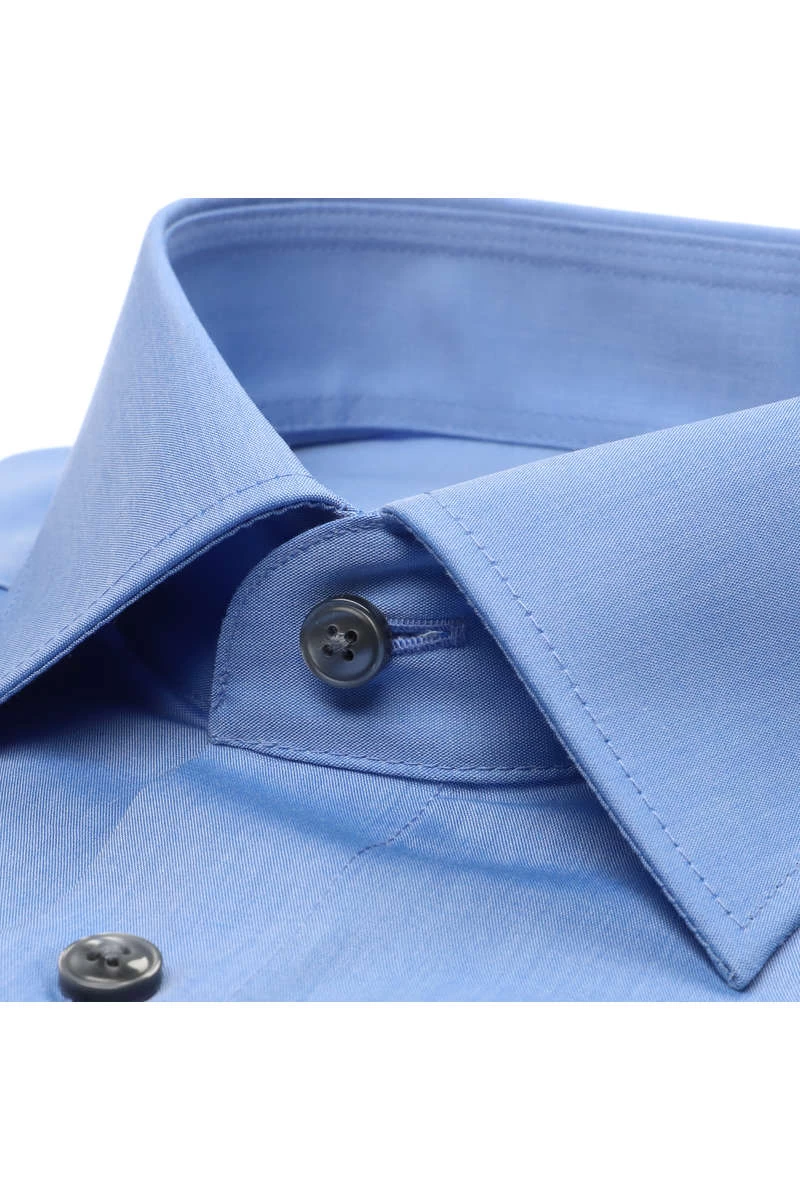 OLYMP Luxor Comfort Fit Hemd Blau, Einfarbig 2 OLYMP Luxor Comfort Fit Hemd Blau, Einfarbig – Bild 2