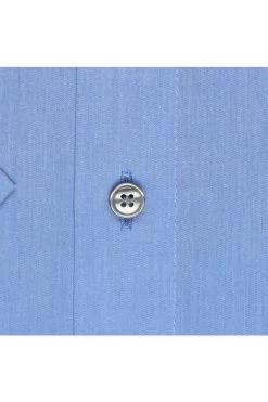 OLYMP Luxor Comfort Fit Hemd Blau, Einfarbig 8 OLYMP Luxor Comfort Fit Hemd Blau, Einfarbig -Ho ho ho, Mode in Grün. 5131 12 15 3 800