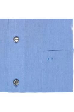 OLYMP Luxor Comfort Fit Hemd Blau, Einfarbig 9 OLYMP Luxor Comfort Fit Hemd Blau, Einfarbig -Ho ho ho, Mode in Grün. 5131 12 15 4 800
