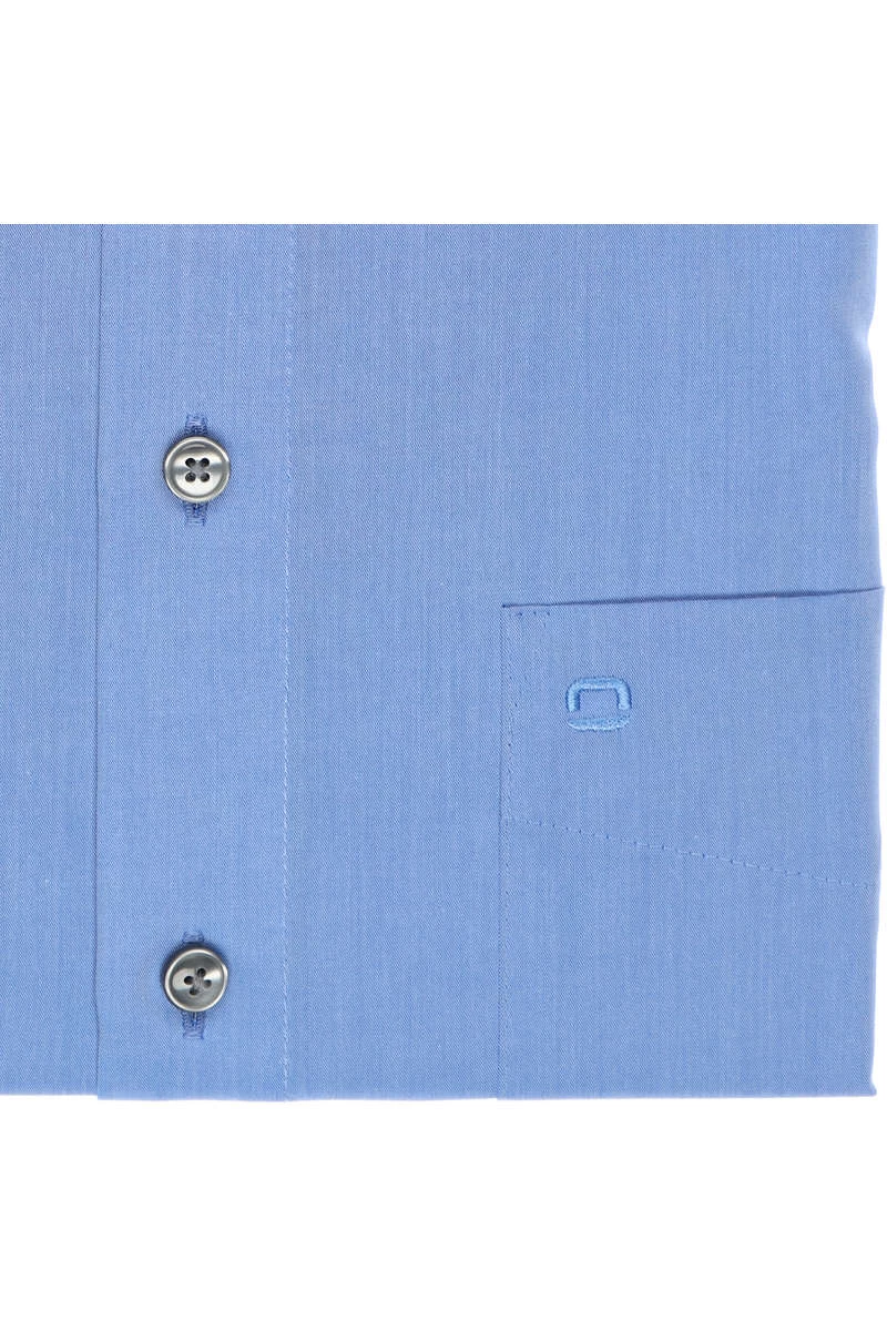 OLYMP Luxor Comfort Fit Hemd Blau, Einfarbig 5 OLYMP Luxor Comfort Fit Hemd Blau, Einfarbig – Bild 5